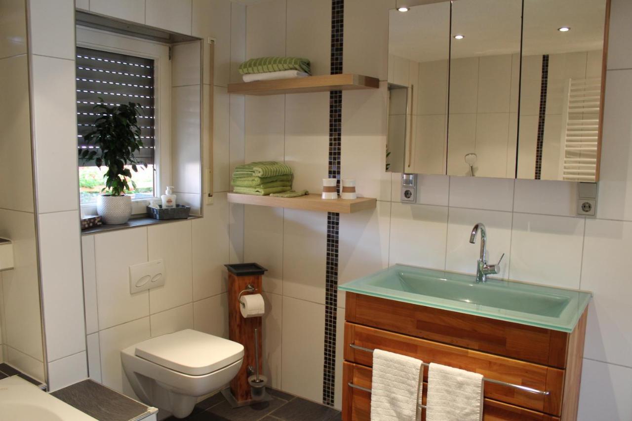 Ferienwohnung Forellenhof Oberschwarzach エクステリア 写真